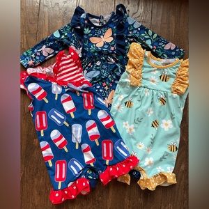 Little Millie Bundle 3, 6 month One piece Jumper